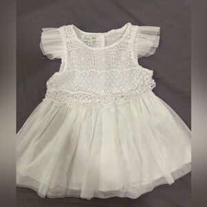 White Lace Baby Dress